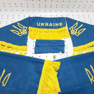 Штори (сині) ВК ЮМЗ, МТЗ з написом "Украина" Штори (сині) ВК ЮМЗ, МТЗ з написом "Украина"